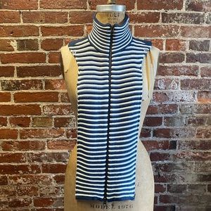 Veronica Beard Striped Dickey